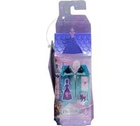 Mattel Disney Frozen Toys, Small Doll Arendelle Playset with 5 Surprises Including Doll, Friend Figure & 3-4 Village Accessories (Styles May Vary)