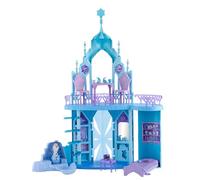 Disney Frozen Elsa Ice Castle Playset with Olaf Figure, 5 Play Areas & 21 Accessories, 2.5+ Ft Tall Elsa’s Frozen Ice Palace, Inspired by Movies, JGG41