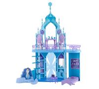 Disney Frozen Elsa Ice Castle Playset with Olaf Figure, 5 Play Areas & 21 Accessories, 2.5+ Ft Tall Elsa’s Frozen Ice Palace, Inspired by Movies, JGG41