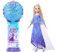 Mattel Mattel Disney Frozen Elsa Ice Skating Fashion Doll & Accessories with 8 Surprises, Including Snowflake Gem Box, Ring for Child & Play Pieces, JMC93