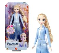 Mattel Disney Frozen Elsa Singing Fashion Doll, Singing Adventures in Signature Clothes, Sings Where Nobody Was From Disney Movie Frozen II HXD32