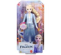 Mattel Disney Frozen Elsa Singing Fashion Doll, Singing Adventures in Signature Clothes, Sings Where Nobody Was From Disney Movie Frozen II HXD32