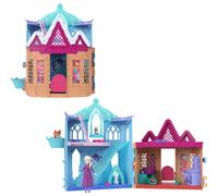 Mattel Disney Frozen Elsa Small Doll Playset w/ 10 Play Areas 3 Animal Friends & 8 Accy Storytime Stackers Inspired by Animals of Arendelle