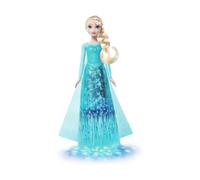 Mattel Disney Frozen Singing Elsa Doll with Lights, Sings “Let It Go” | Posable Fashion Doll Sings in English, Spanish, Portuguese & French and Wears a Sparkling Signature Outfit & Shoes, JNB96