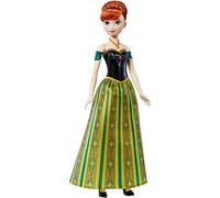 Mattel Disney Frozen Toys, Singing Anna Doll in Signature Clothing, Sings “For the First Time in Forever” from the Disney Movie Frozen, Gifts for Kids, HMG41