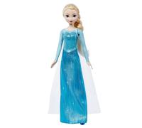Mattel Disney Frozen Toys, Singing Elsa Fashion Doll in Signature Outfit, Sings “Let It Go” in 4 Languages: English, German, French, Italian from Disney Frozen Movie, JDL58
