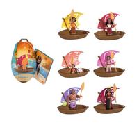 Mattel Disney Moana 2 Wayfinder Wonders Toy Set with Surprise Small Doll, Canoe & Accessory, Inspired by the Movie (Styles May Vary), JBT43