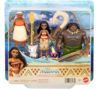 Mattel Disney Moana Small Doll 3-Pack with Moana, Maui the Demigod & (US IMPORT)