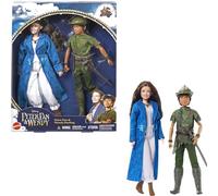 Mattel Disney Movie Peter Pan & Wendy Toys, Peter Pan and Wendy Darling Fashion Dolls Inspired by Disney’s Peter Pan & Wendy, Gifts for Kids, HNY36