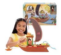 Mattel Disney Vaiana 2 Speelgoed, Vaiana's Avontuur Kano Speelset met Drijvende