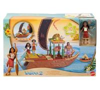 Mattel Disney Vaiana 2 Speelgoed, Vaiana's Avontuur Kano Speelset met Drijvende