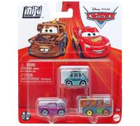 Mattel Disney Pixar Cars Hot Rod Racers 3-Pack - Official Mini Die-cast Vehicles