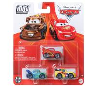 Mattel Disney Pixar Cars Hot Rod Racers 3-Pack - Official Mini Die-cast Vehicles