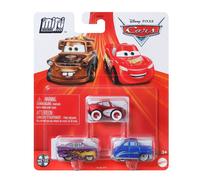 Mattel Disney Pixar Cars Hot Rod Racers Mini Die-cast Vehicle 3-Pack Official