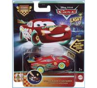 Mattel Disney: Cars - Lightning Mcqueen - Light-Up Vehicles (Jmt44) Toy NEW