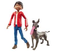 Mattel Disney Pixar Coco Miguel Action Figure 5.6-in Movie Character Toy with 3.6-in Dante Dog Figure Highly Posable with Authentic Design Gift for