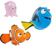 Mattel Disney Pixar Finding Nemo Action Figure Storyteller 3 Pack, Nemo Dory and Pearl Characters, Posable Movie Toys at 4-inch Scale