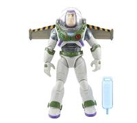 Mattel Disney Pixar Lightyear Buzz with Jetpack Large Action Figure with Lights and Sounds, Folding Wings, Toy + 4 Years HJJ38