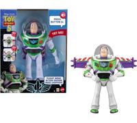 Mattel Disney Pixar Toy Story 5 Action Figure, Buzz Lightyear High-tech Edition with Flight Mode and 12" wing activation, more than 35 sounds, JMW40