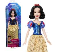 Mattel Disney Princess Dolls, Snow White Posable Fashion Doll with Sparkling Clothing and Accessories, Disney Movie Toys, HLW08 (Design May Vary)