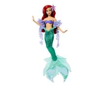 Mattel Disney Princess Mermaid Ariel Sparkling Princess Fashion Doll & Accessory with Removable Tail, Sleeves & Flower Hair Clip, Inspired by Movie, JLK25