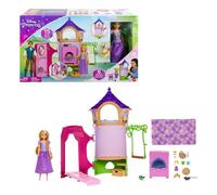 Barbie Totally Hair Flower-Themed Doll, Curvy, 8.5 inch Fantasy Hair, Dress, 15 Hair & Fashion Play Accessories (8 with Color Change Feature) for Kids 3 Years Old & Up, HCM89