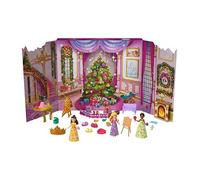 Disney Princess Advent Calendar With 24 Days Of Gifts, Including 3 Small Dolls, 3 Friends &Amp; 22 Accy One Colour