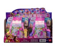 Mattel Disney Princess Toys, Surprise Small Doll & Carriage Vehicle with 1 Friend Figure, Carriage Reveal, Inspired by Movies (Characters May Vary), JLH89