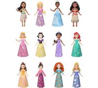 Mattel Disney Princess Toys, Ultimate Princess Pack with 12 Small Posable Dolls in Signature Outfits, Collectibles Inspired by Disney Movies