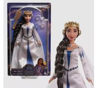 Mattel Disney Wish Queen Amaya of Rosas Fashion Doll, Posable Doll in Removab...