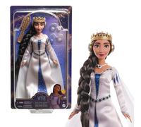 Mattel Disney Wish Queen Amaya of Rosas Fashion Doll, Posable Doll in Removable Outfit & Shoes with Accessories, HRC11