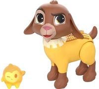Mattel Disney Wish Talking Valentino & Star 12cm Toy Figure Playset with 10+ Sounds and Phrases