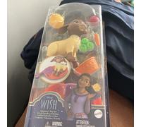 Mattel Disney Wish Valentino & Star Figures Set w/ accessories S16