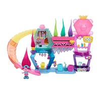Mattel DreamWorks Trolls Band Together Toys, Mount Rageous Playset with Queen Poppy Small Doll & 25+ Accessories, 4 Hair Pops, HNV37