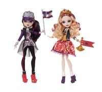 Mattel Ever After High School Spirit Apple White and Raven Queen Doll (2-Pack)
