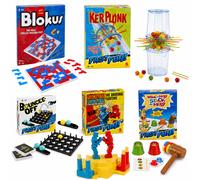 Mattel Fast Fun Travel Games Set 5 KerPlunk Blokus Bounce Off Whac-A-Mole