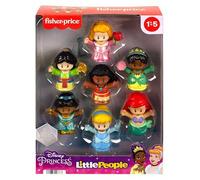 Mattel Fisher Price Little People Disney Princess 7 Pack