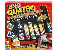 Mattel Game UNO Quattro - Board Game - Educational - 2-4 Players - Ages 7+