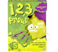 Mattel Games 1 2 3 Prout Board Game - French Version