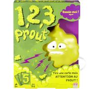 Mattel Games - DVJ49 - 1, 2, 3, Prout Board Game [French Version]