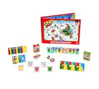Mattel Games Advenet Calendar, 7+, 2-4 Players | Advent Calendar for Kids, Grown-ups With Full UNO Deck and Game Pieces for 2-4 Players, JNL24