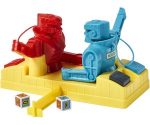 Mattel Games Classsic Rock Em Sock Em Robots Knock or Block Edition Boxing Game