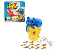 Mattel Games Flyin Feathers Kids Game with Toy Cat & Bird in Birdcage, 2 to 4 Players, Kids Gift Ages 5 Years & Older