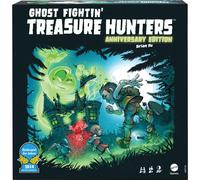 Mattel Games Ghost Fightin Treasure Hunters Anniversary Edition Board Game Cooperative Family Game with 2 Ways to Play Including a One vs. All Mode f