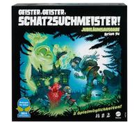 Mattel Games Ghost Fightin’ Treasure Hunters Anniversary Edition Board Game, Cooperative Family Game with Two Ways to Play including a One vs. All Mode for 2-5 Players, HXT19