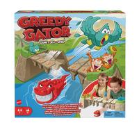 Mattel Games, Greedy Gator Kids Game for 2 Players, Fun for Family and Game Nights, HRC09