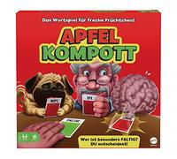 Mattel Games GTJ54 Apple Compote Card Game, Crazy Party Game from 12 Years, 4-10 Players