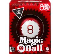 Mattel Games Magic 8 Ball Mattel 80th Anniversary Edition Novelty Game for Kids, Fortune-Telling Toy for Family Nights, Game Nights, Travel, Camping & Parties.