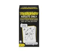Mattel Games Pictionary Adults Only Party Drawing Game with Silly Sketches & NSFW Clue Cards, Boards, Markers & Sand Timer, HRN40