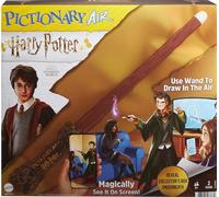 Mattel Games Pictionary Air Harry Potter, Standard, Brown,cream,gold